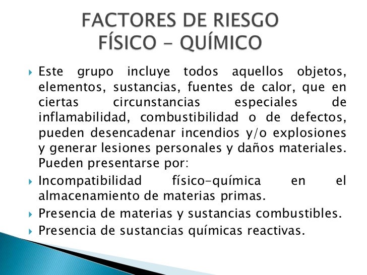 Riesgos profecionales Riesgos profecionales