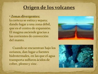 Origen de los volcanes

 