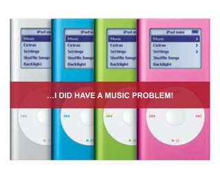 …I DID HAVE A MUSIC PROBLEM!
 