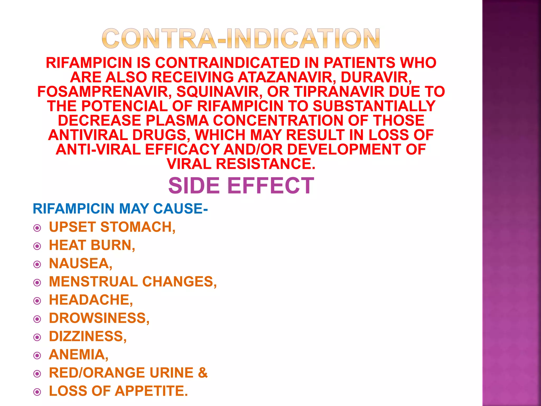 Rifampicin ppt | PPT