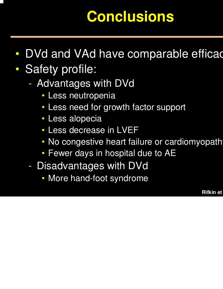 Final Results From A Phase Iii Randomized Study Comparing Dvd With Va