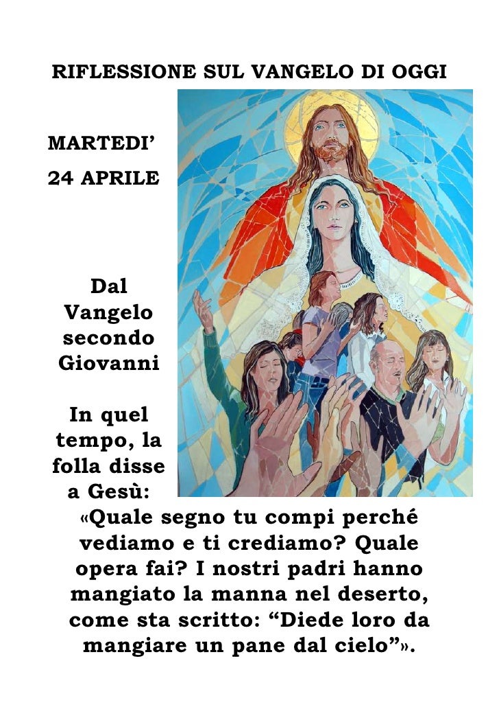 Immagini E Frasi Sul Vangelo Di Oggi