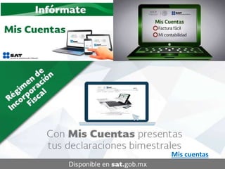 Mis cuentas 
 