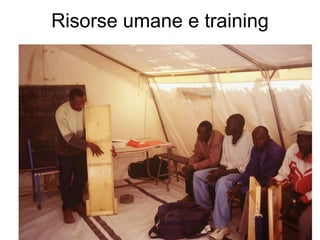 Risorse umane e training
 
