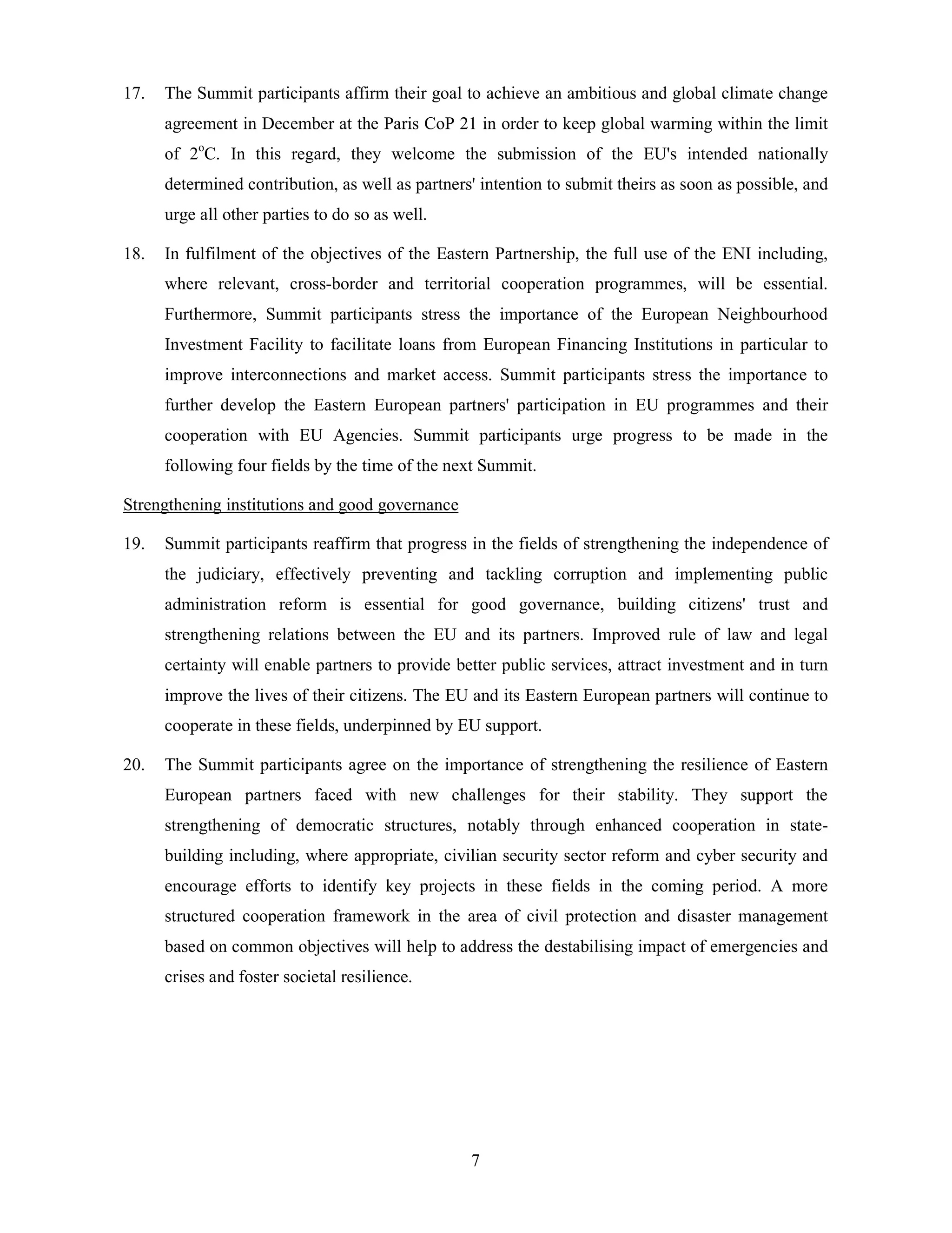Riga declaration 220515 final | PDF