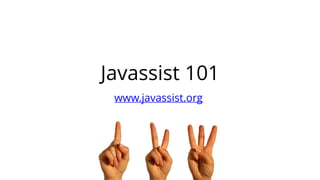 public  class  JavassistLazyInitializer    
              extends  BasicLazyInitializer    
              implements  MethodHandler  {  
final  JavassistLazyInitializer  instance    
          =  new  JavassistLazyInitializer(…);  
 
ProxyFactory  factory  =  new  ProxyFactory(); 
factory.setSuperclass(interfaces.length  ==  1?persistentClass:null); 
factory.setInterfaces(interfaces); 
factory.setFilter(FINALIZE_FILTER);  
 
Class  cl  =  factory.createClass(); 
final  HibernateProxy  proxy  =  (HibernateProxy)  cl.newInstance(); 
((ProxyObject)proxy).setHandler(instance); 
instance.constructed  =  true; 
return  proxy;  
Generates  proxy!
 