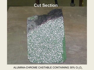 ALUMINA-CHROME CASTABLE CONTAINING 30% Cr2O3
 