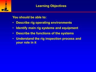 Good Rig Activity Slide Rig Equipment Maintenance & Inspection.ppt