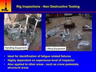 Engineering Test Rig Safety Risks Rig Equipment Maintenance & Inspection.ppt