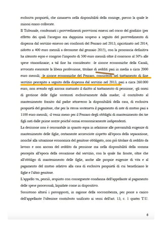 UNA SENTENZA ancora .. CONTINUANO