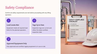 Rigging Inspection Form with eAuditor Audits and inspections | PDF