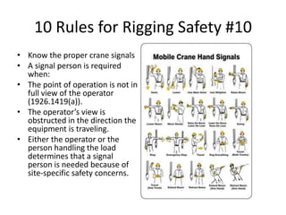 Rigging safety 7 | PPTX