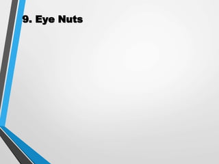 9. Eye Nuts
 