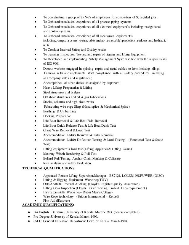 Rigger job responsibilities image