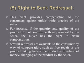 Righrs of consumer | PPTX