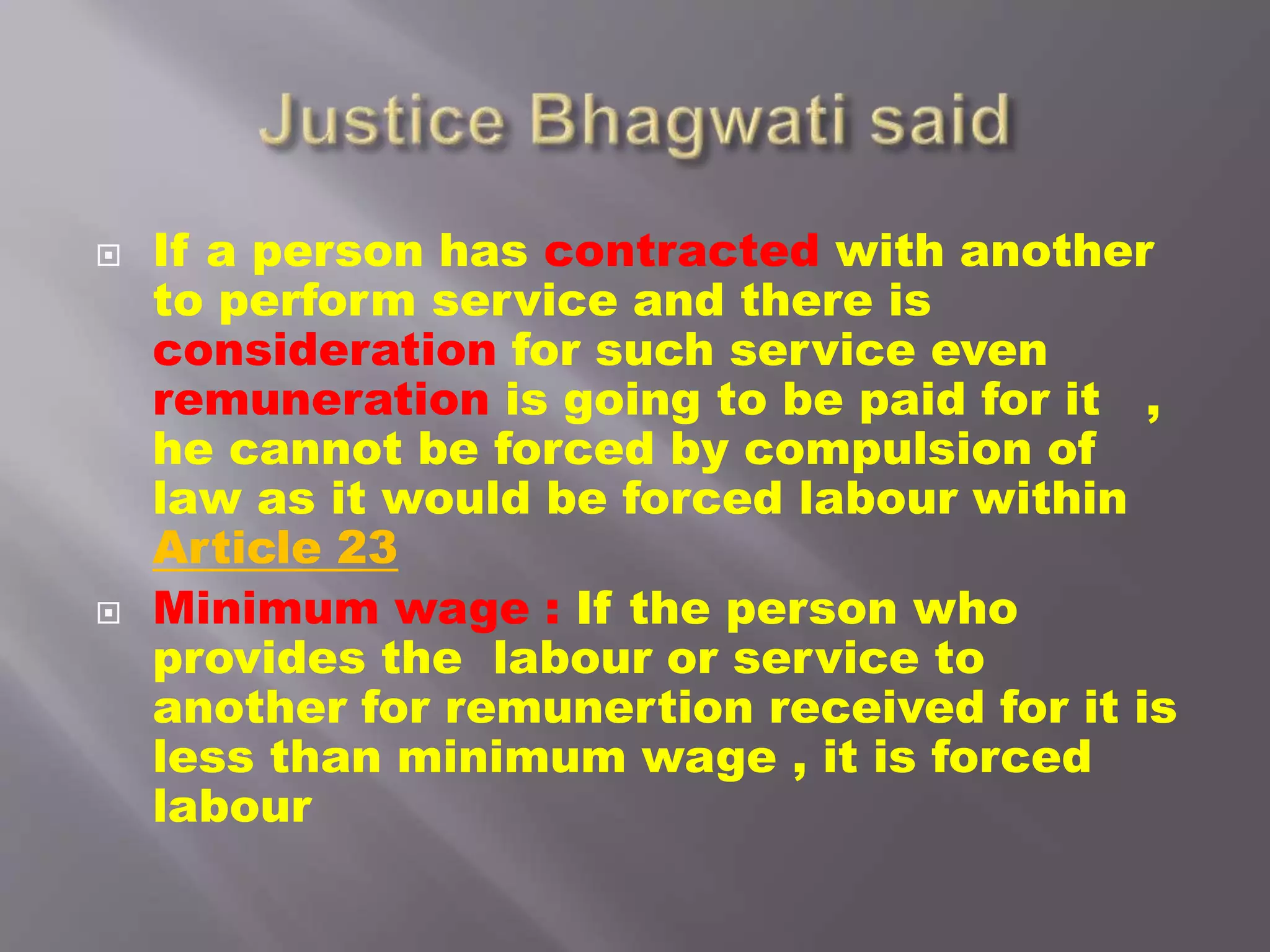Article 23 Right Against Exploitation Pptx Article 23 Right Against Exploitation Pptx