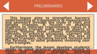 Comprehensive Guide to Trigonometric Ratios and Triangle Area ...