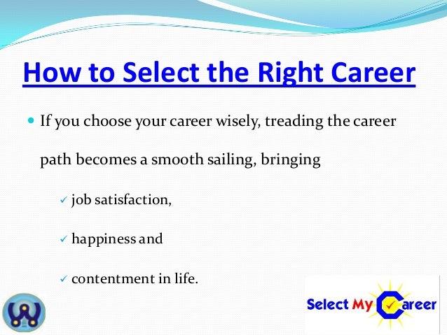 how to pick a career