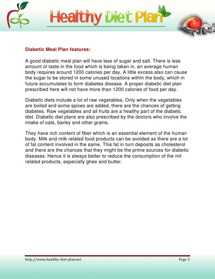 Right diabetic diet plan that could restore your healthy 