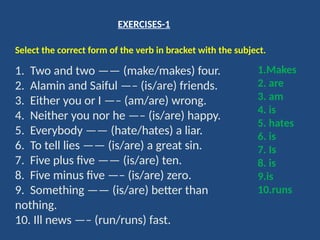 RIGHT FORM OF VERBS.pptxRIGHT FORM OF VERBS.pptxRIGHT FORM OF VERBS.pptx