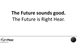 All Rights Reserved
The Future sounds good.
The Future is Right Hear.
 