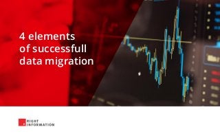 4 elements
of successfull
data migration
 