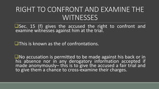 Right of the accused | PPTX