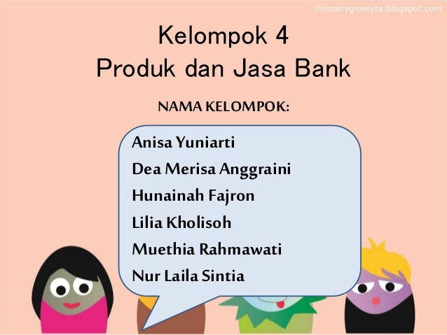 Produk Dan Jasa Bank