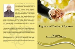Rights and duties of spouces