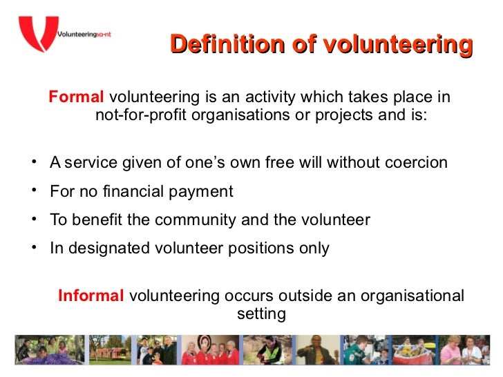 Volunteering Rights and responsibilities with audience contributio…