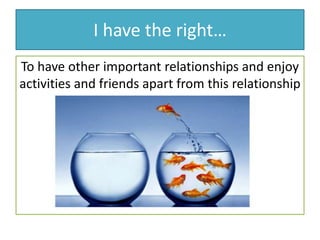 Rights and responsibilities in relationships | PPTX