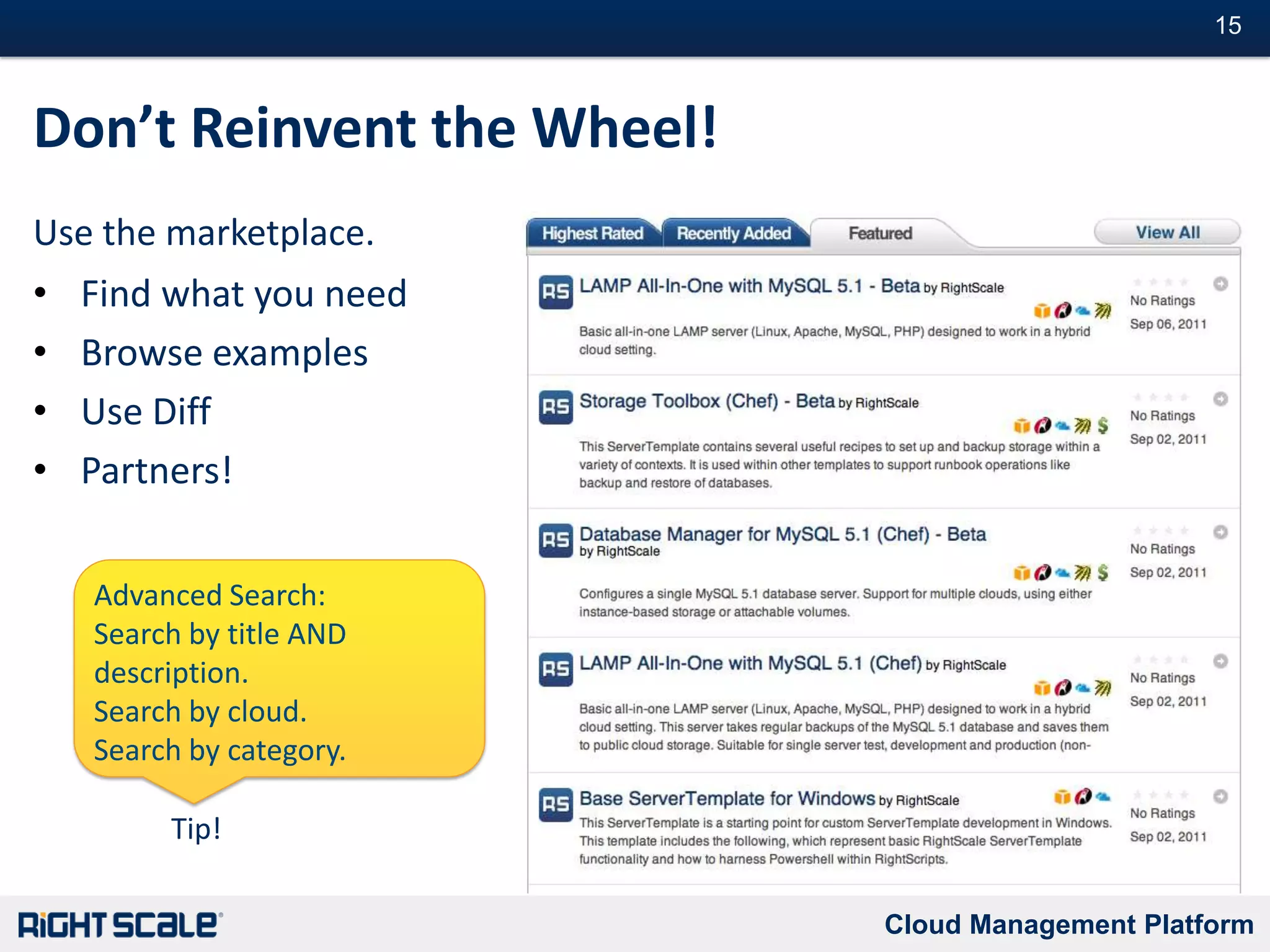 5 Quick Wins for the Cloud Quick Win #2Configuration Automation