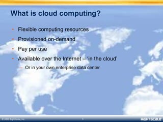 What is cloud computing?