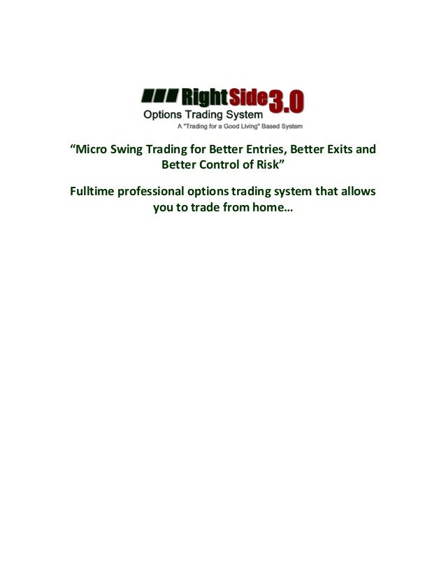 Swing trading system ppt