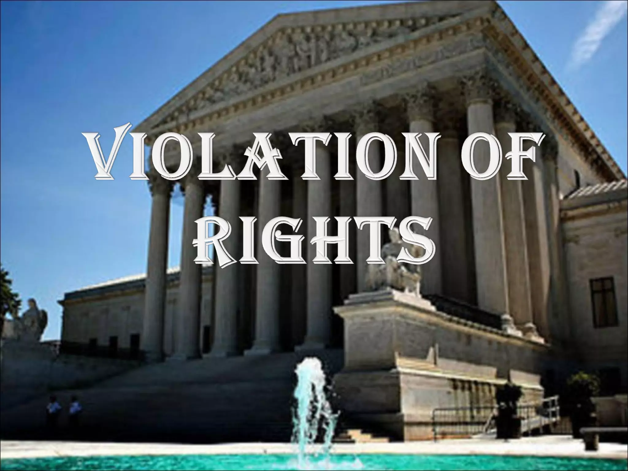 Rights in a democracy class IX