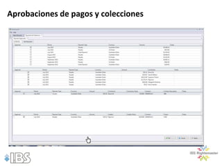 Aprobaciones de pagos y colecciones
 