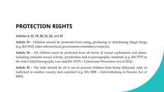 RIGHTS OF A CHILD - Presentation on the Rights of a Child | PPTX