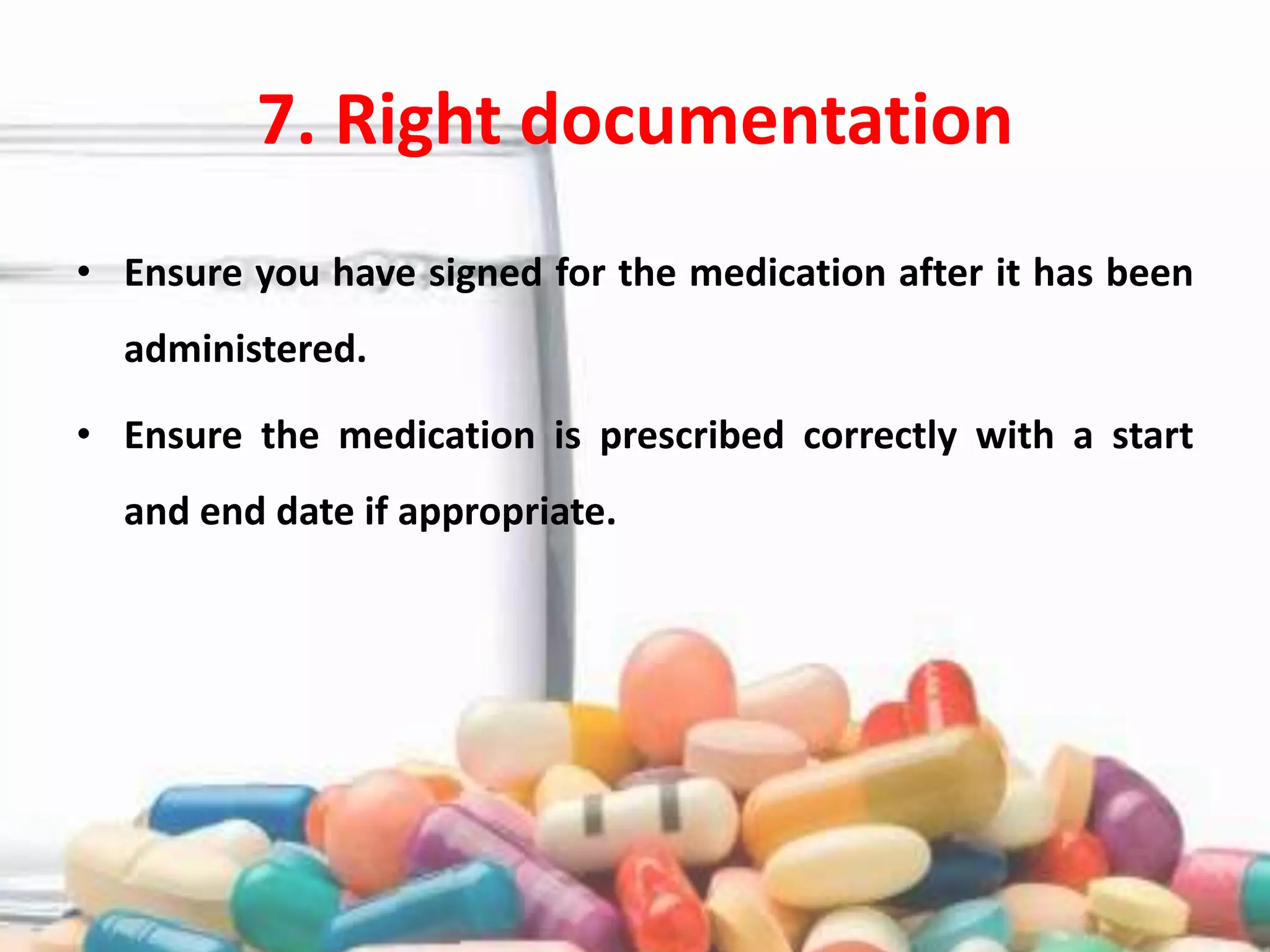 Rights of administration of medication | PPTX