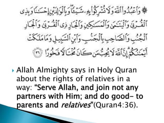  “And remember We took a covenant
from the Children of Israel that
worship none but Allah, and do good
to your parents an...