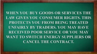 Rights of customers | PPTX