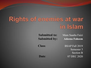 Submitted to: Mam Saadia Faizi
Submitted by: Adeena Faheem
Class: BSAP Fall 2019
Semester 3
Section B
Date: 07 DEC 2020
 