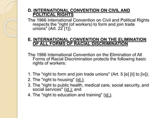 Civil Rights Tagalog Rights of filipino workers | PPTX