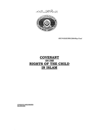 Convention on Rights of the child in Islam