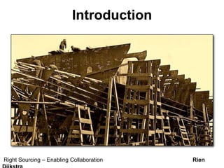 Introduction
Right Sourcing – Enabling Collaboration Rien
 