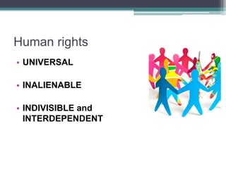 Human Rights Inalienable Universal Rights Theory | PPTX