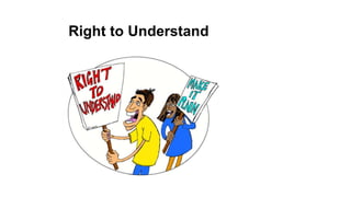 Right to accesible information