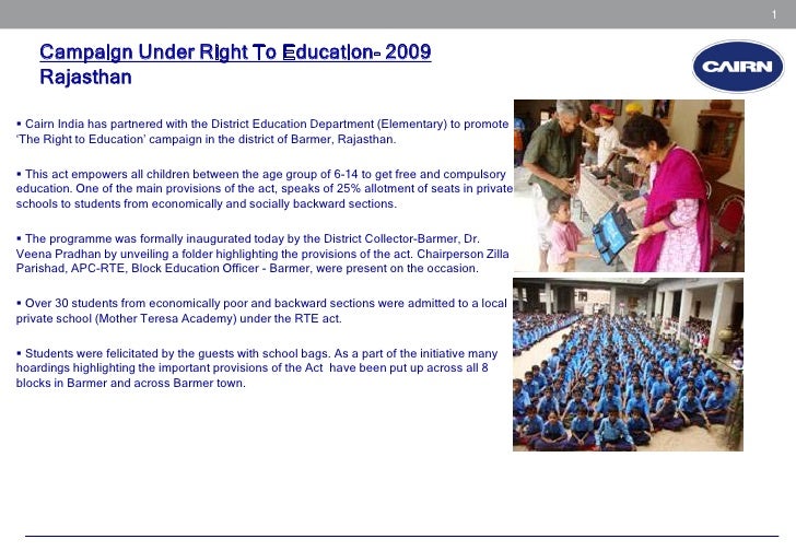 Right to Education Campaign