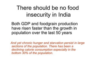 Right to Food in India | PPT