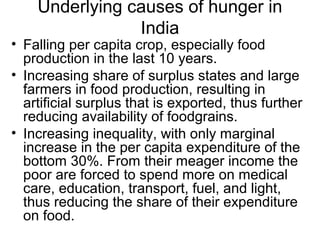 Right to Food in India | PPT