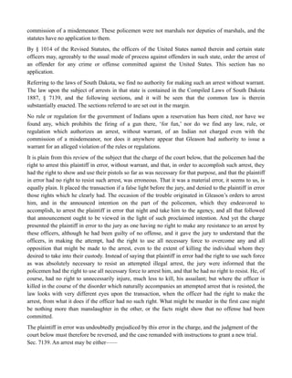 THE RIGHT TO FORCEFULLY RESIST UNLAWFUL ARREST | PDF